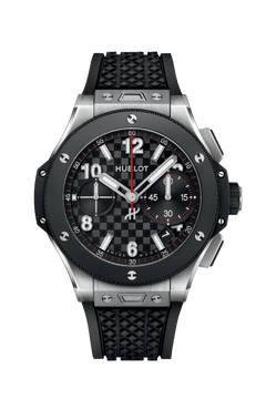 Hublot's Big Bang 20th Anniversary Titanium Ceramic with Black Chronograph Dial