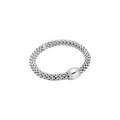 Fope's 18K White Gold Love Nest Diamond Bracelet