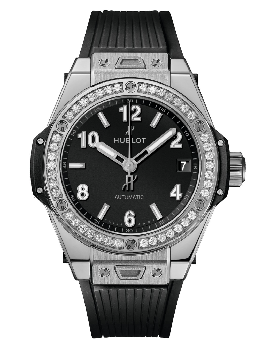 Hublot's Big Bang One Click Steel with Black Dial & Diamonds