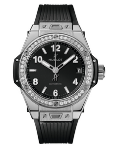 Hublot's Big Bang One Click Steel with Black Dial & Diamonds