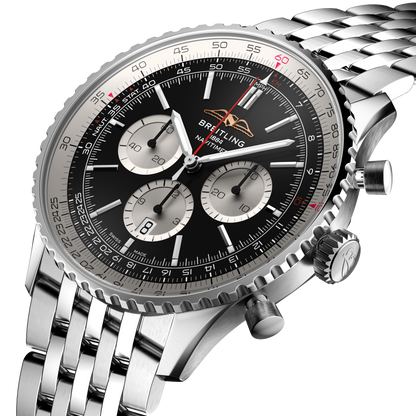 Breitling's Navitimer B01 Chronograph 46 with Black Dial