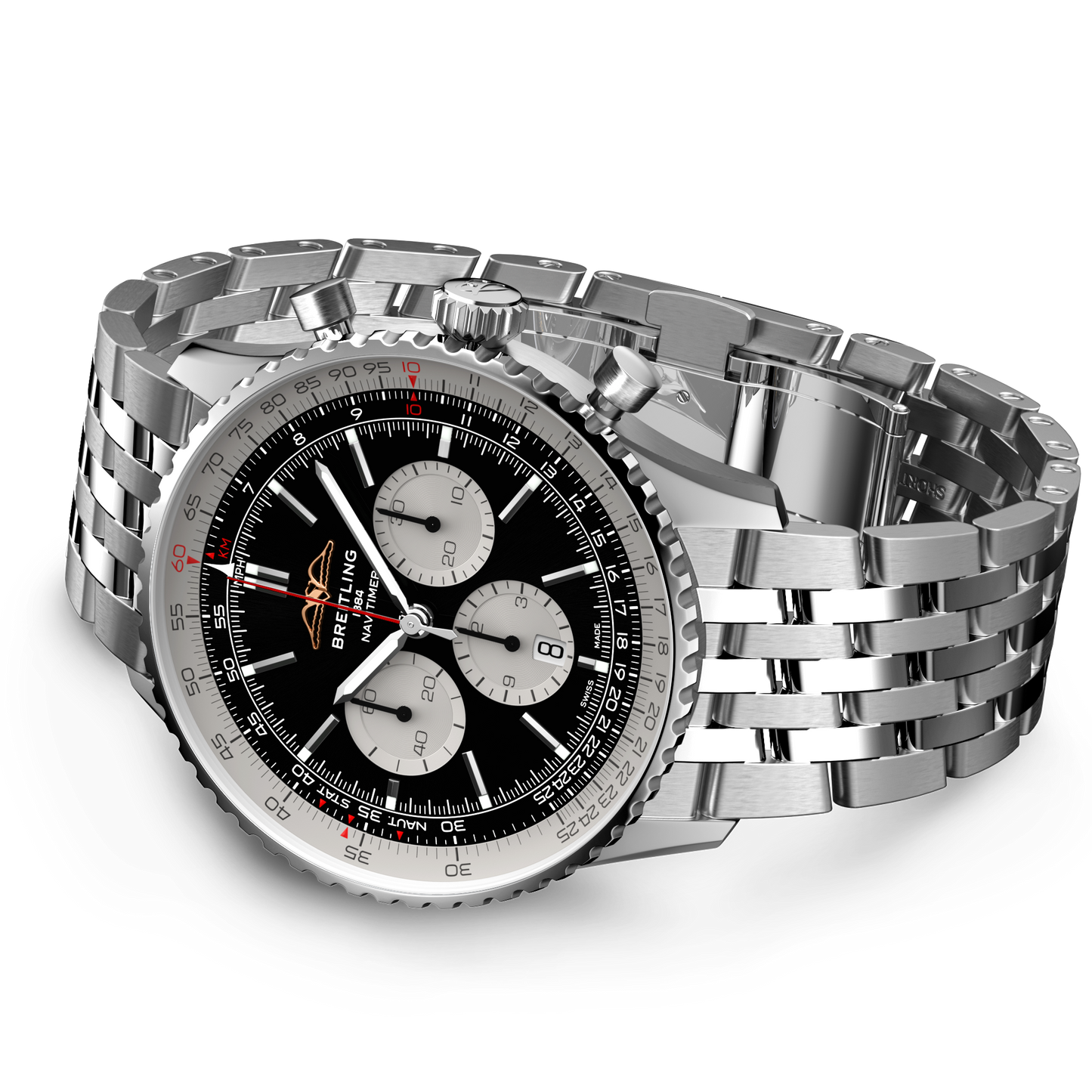 Breitling's Navitimer B01 Chronograph 46 with Black Dial