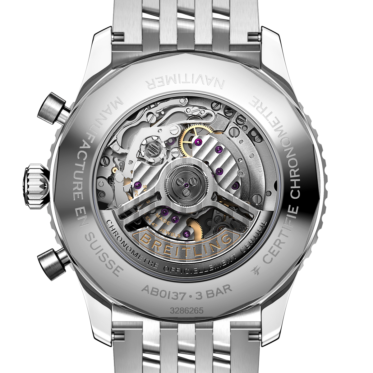 Breitling's Navitimer B01 Chronograph 46 with Black Dial