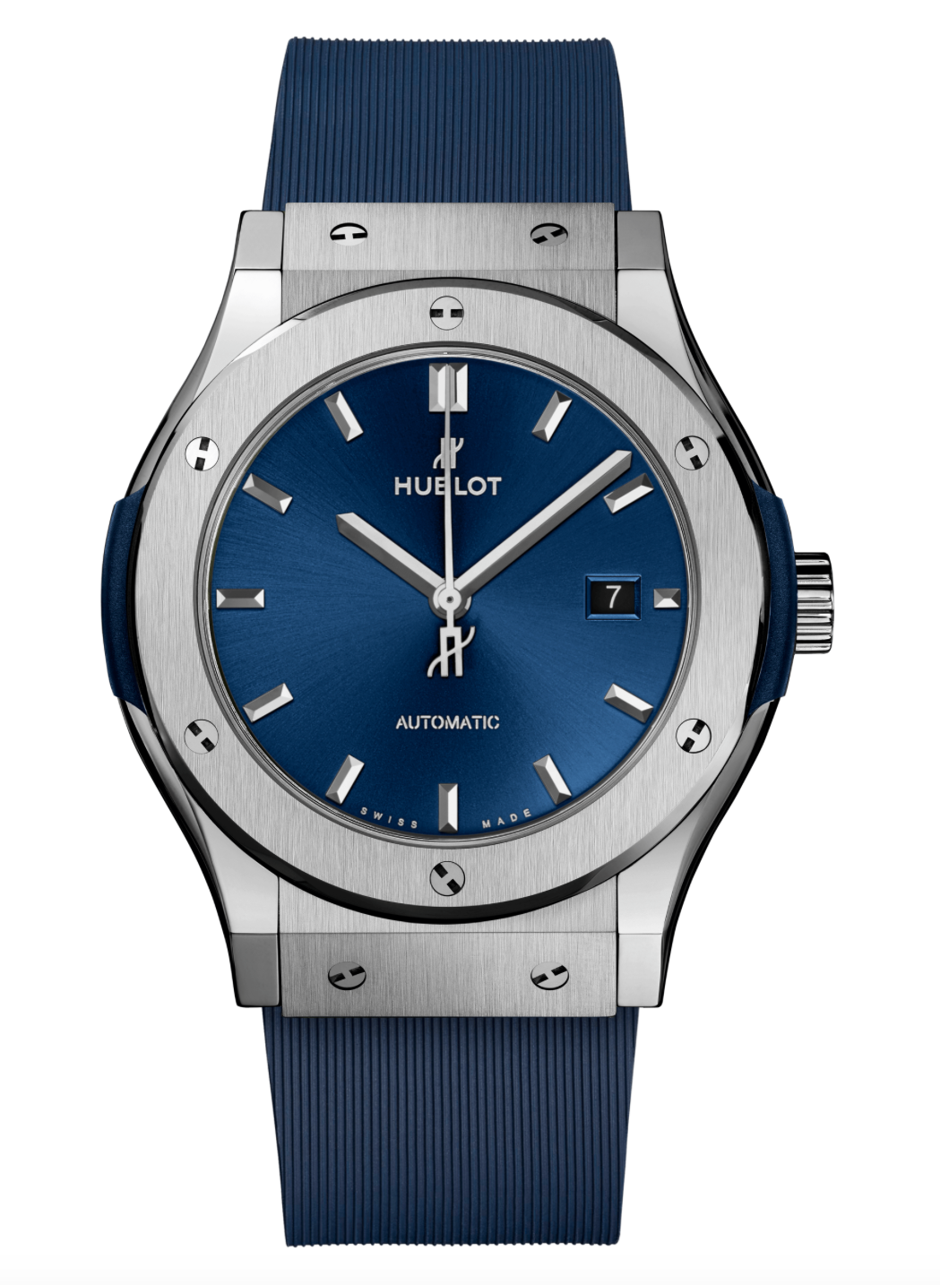Hublot's Classic Fusion Titanium Blue 42MM with Blue Dial