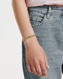 Fope's 18K Yellow Gold Vendome Diamond Bracelet