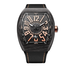 Franck Muller's Vanguard Carbone with Black Dial