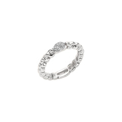 Fope's 18K White Gold Eka Diamond Ring