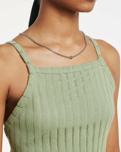 Fope's 18K White Gold Eka Rope Diamond Necklace