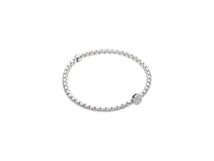 Fope's 18K White Gold Eka Flex'it Diamond Bracelet