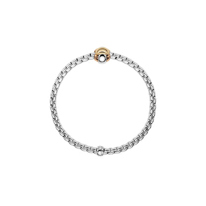 Fope's 18K White Gold Eka Flex'it Bracelet