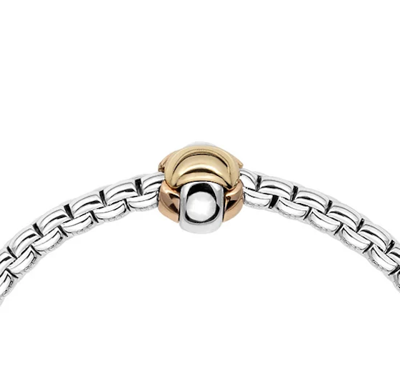 Fope's 18K White Gold Eka Flex'it Bracelet