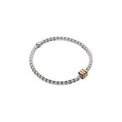 Fope's 18K White Gold Eka Flex'it Multi-rondel Bracelet