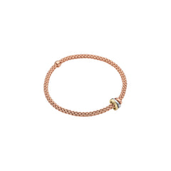Fope's 18K Rose Gold Prima Flex'it Bracelet