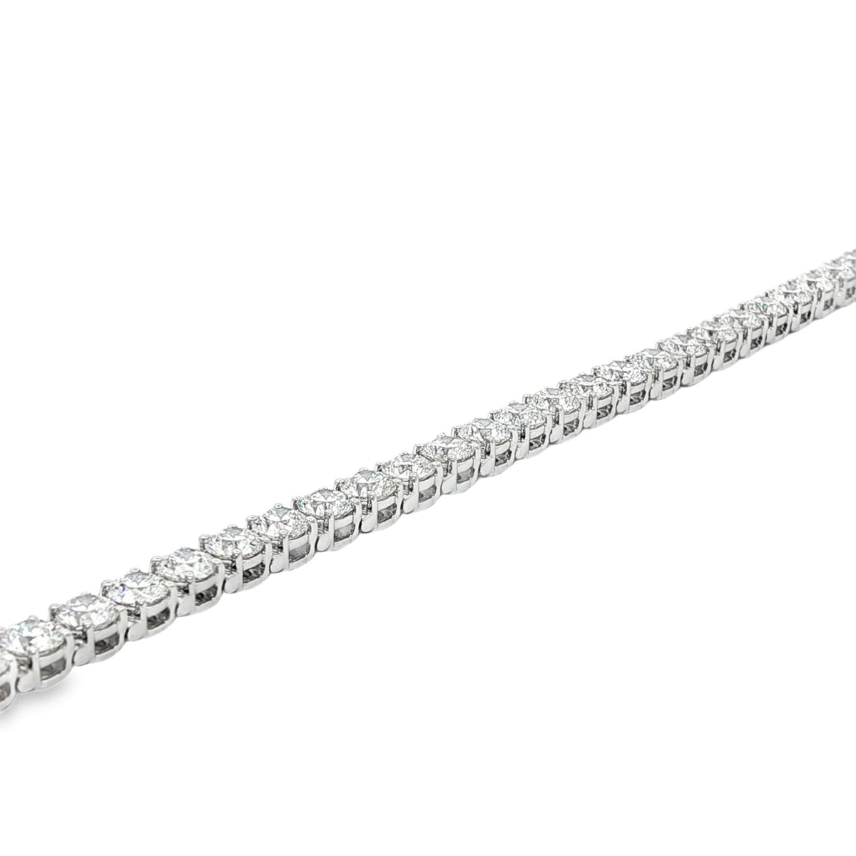 Jai's 18K White Gold 7.5-carat Diamond Tennis Bracelet