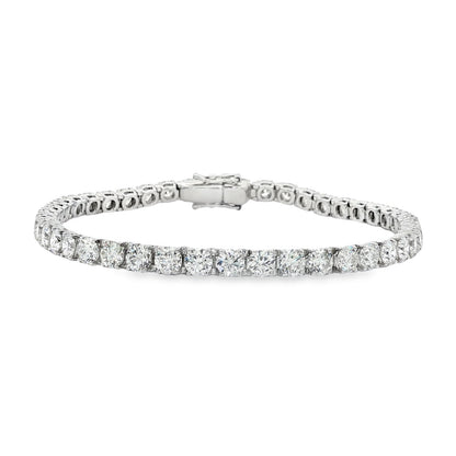 Jai's 18K White Gold 7.5-carat Diamond Tennis Bracelet