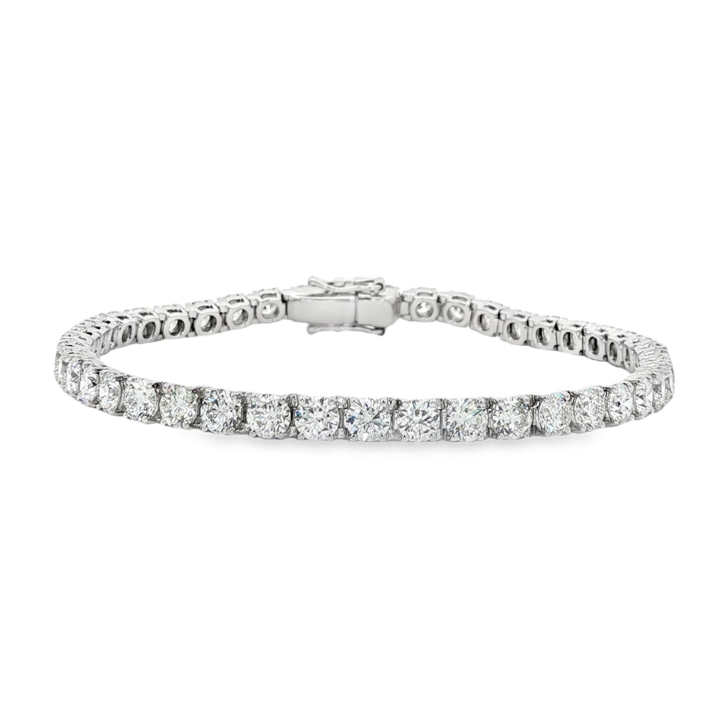 Jai's 18K White Gold 8.5-carat Diamond Tennis Bracelet