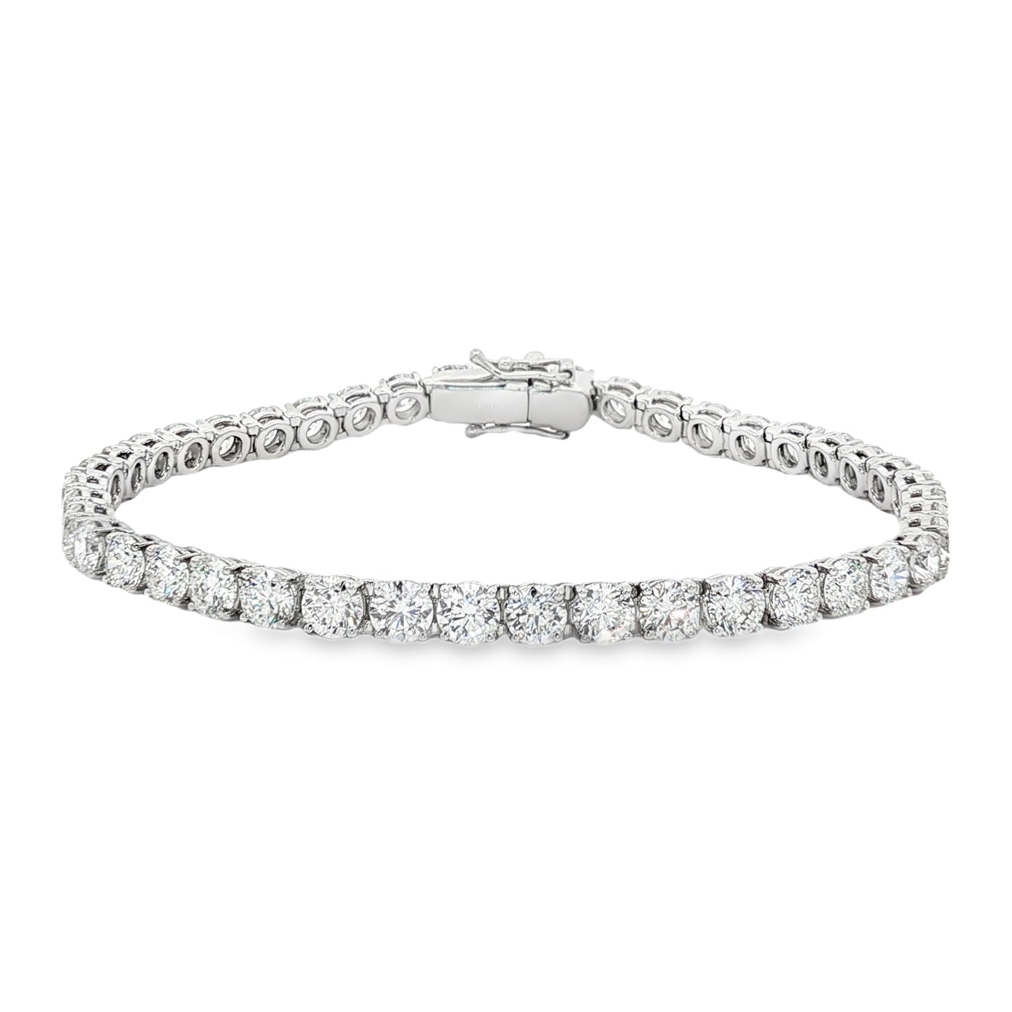 Jai's 18K White Gold 10-carat Diamond Tennis Bracelet