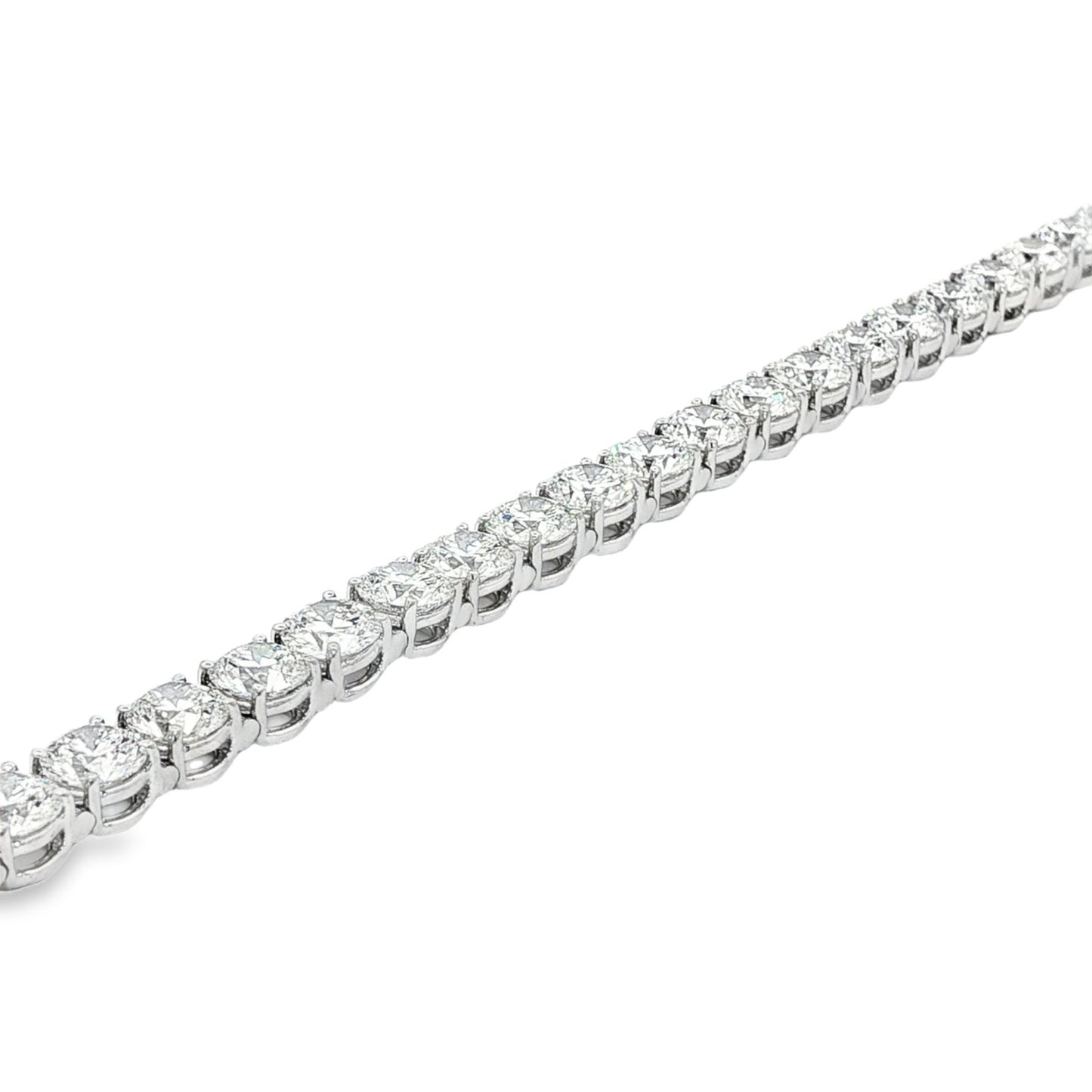 Jai's 18K White Gold 17-carat Diamond Tennis Bracelet