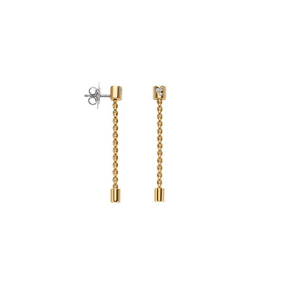 Fope's 18K Yellow Gold Aria Diamond Earrings