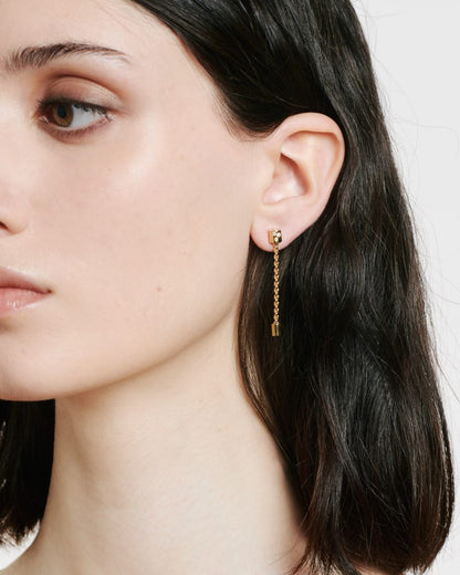 Fope's 18K Yellow Gold Aria Diamond Earrings