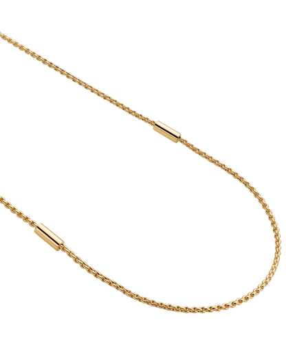Fope's 18K Yellow Gold Aria Solitaire Diamond Necklace - 16"