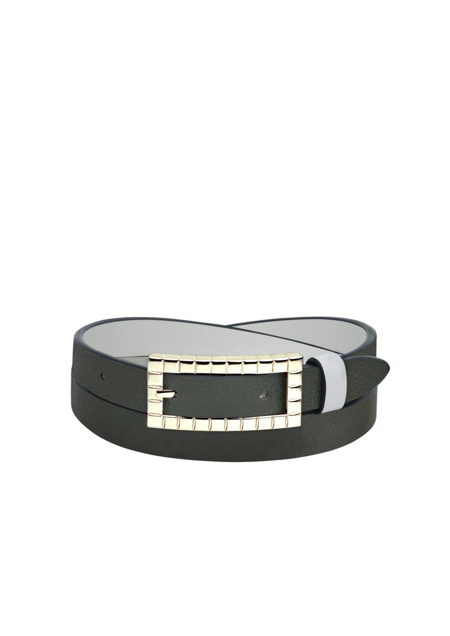 Chopard's White & Khaki Ice Cube Double-tour Bracelet