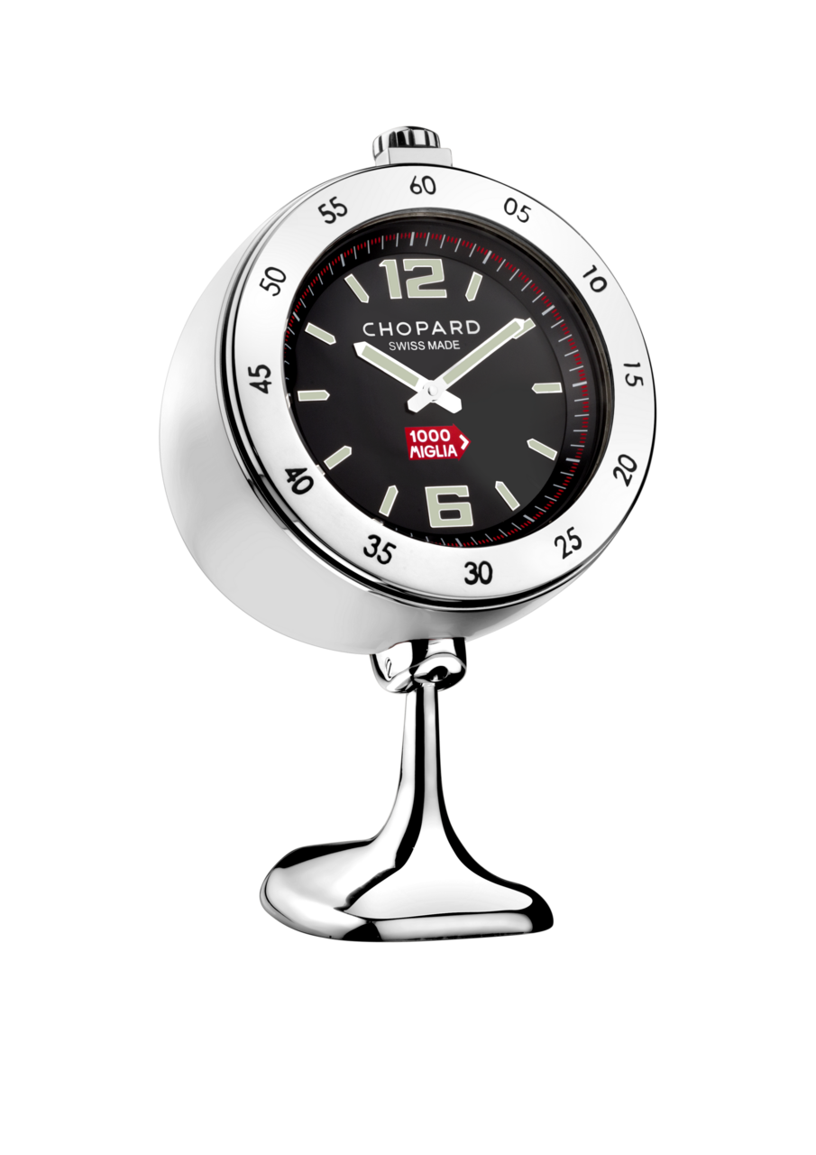 Chopard's Grey Vintage Racing Table Clock
