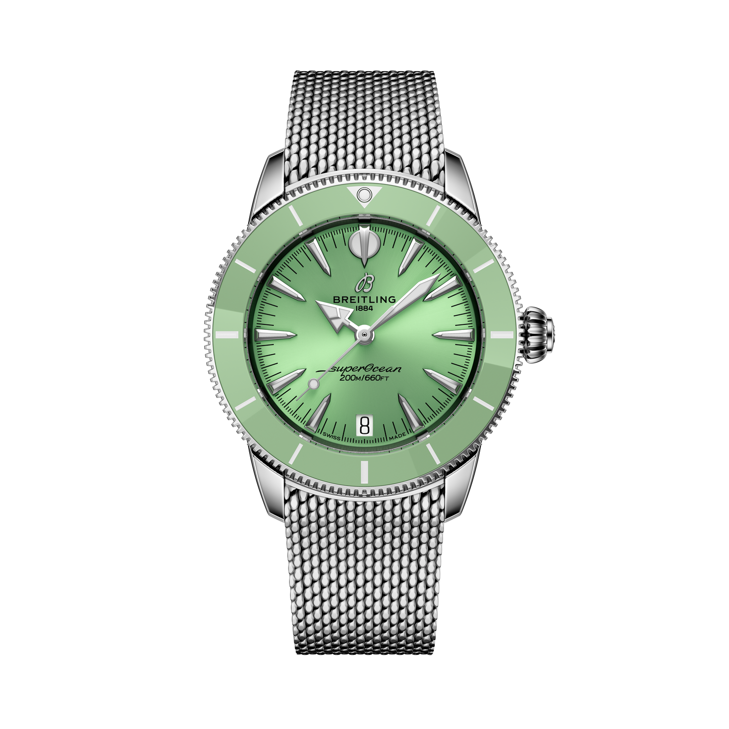 Breitling's Superocean Heritage Automatic 36 with Green Dial