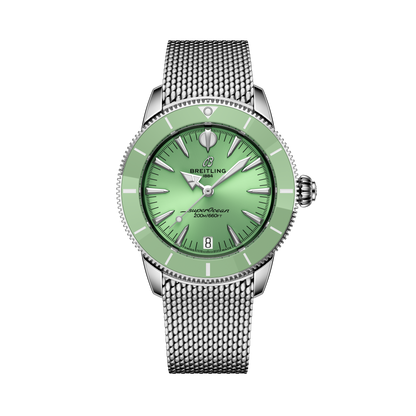 Breitling's Superocean Heritage Automatic 36 with Green Dial