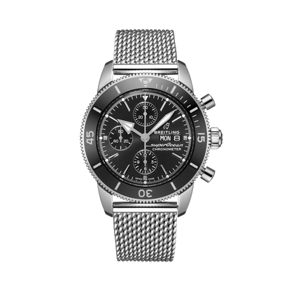 Breitling's Superocean Heritage Chronograph 44 with Black Dial