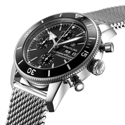 Breitling's Superocean Heritage Chronograph 44 with Black Dial