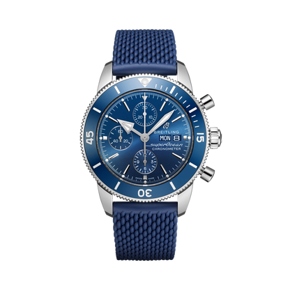 Breitling's Superocean Heritage Chronograph 44 with Blue Dial