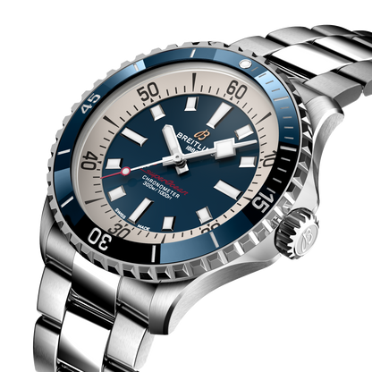 Breilting's Superocean Automatic 42 with Blue Dial