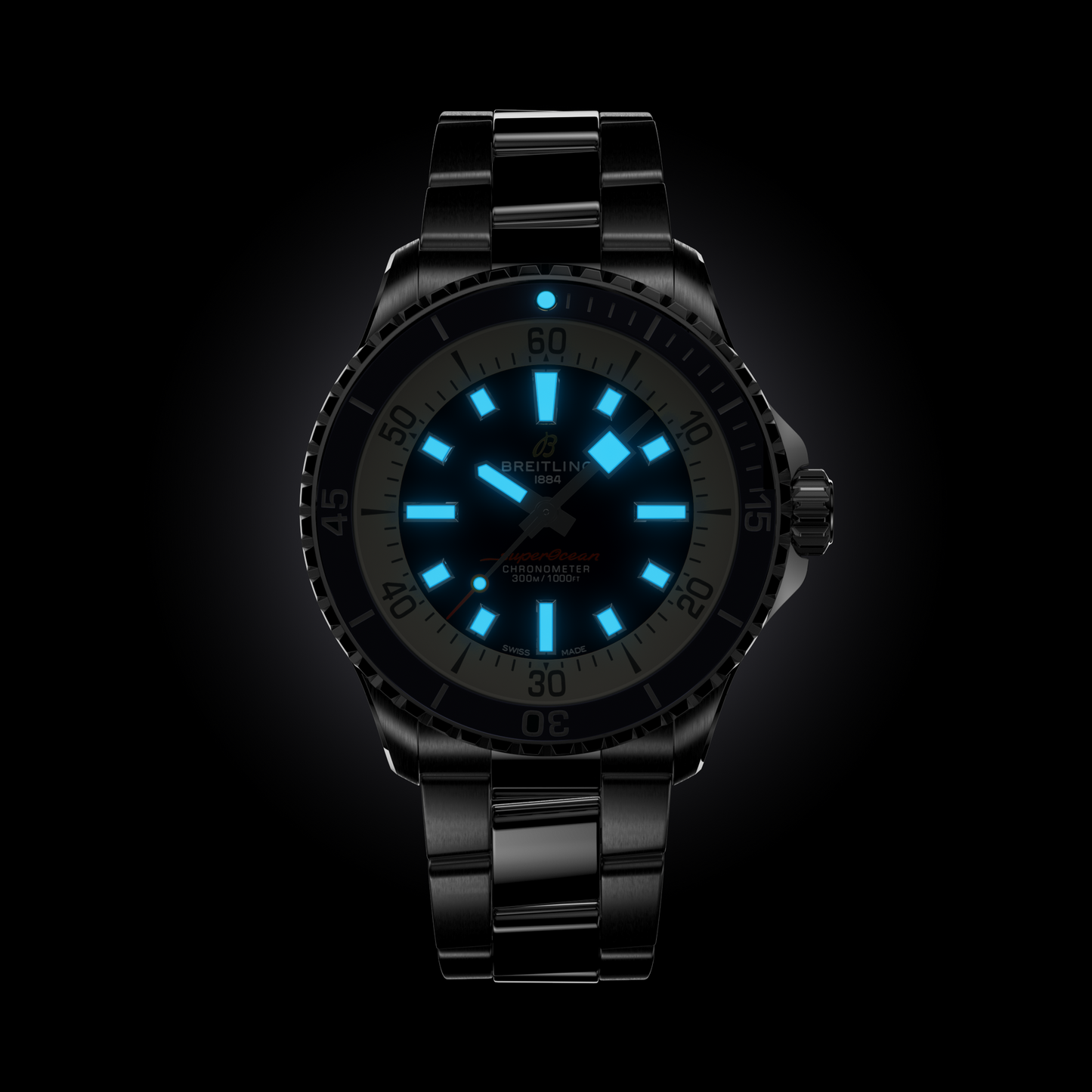 Breilting's Superocean Automatic 42 with Blue Dial