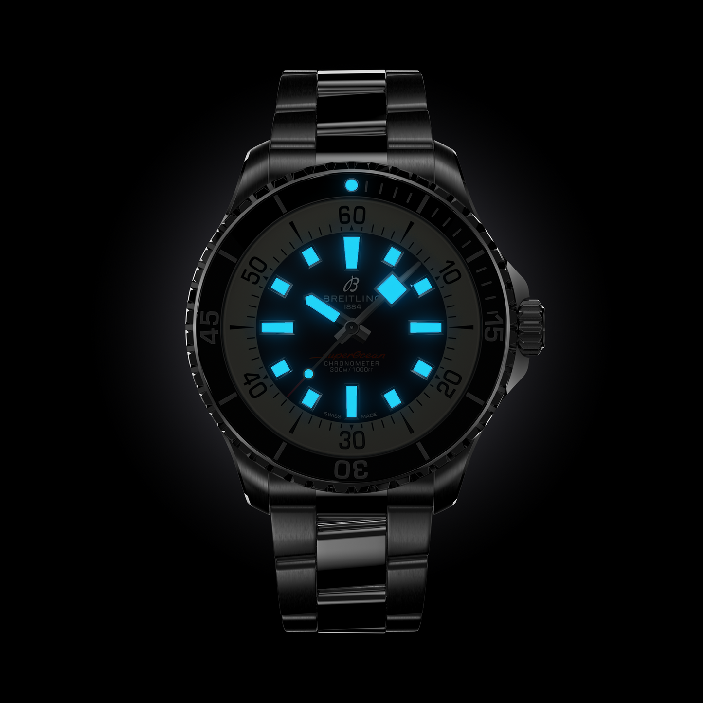 Breitling's Superocean Automatic 44 with Black Dial