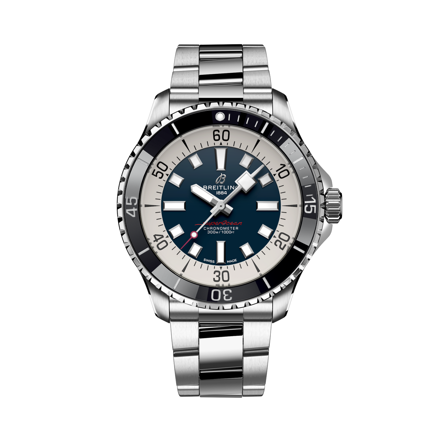 Breitling's Superocean Automatic 44 with Navy Blue Dial