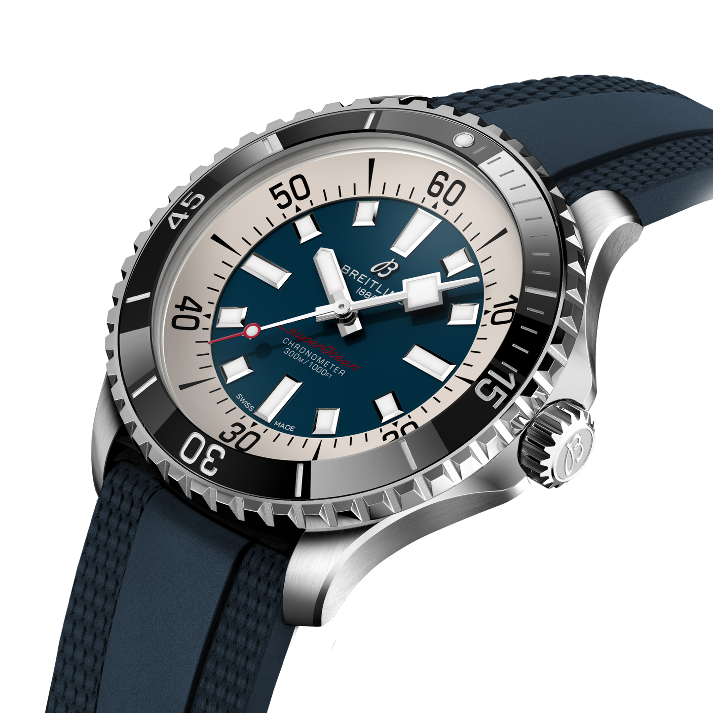 Breitling's Superocean Automatic 44 with Navy Blue Dial