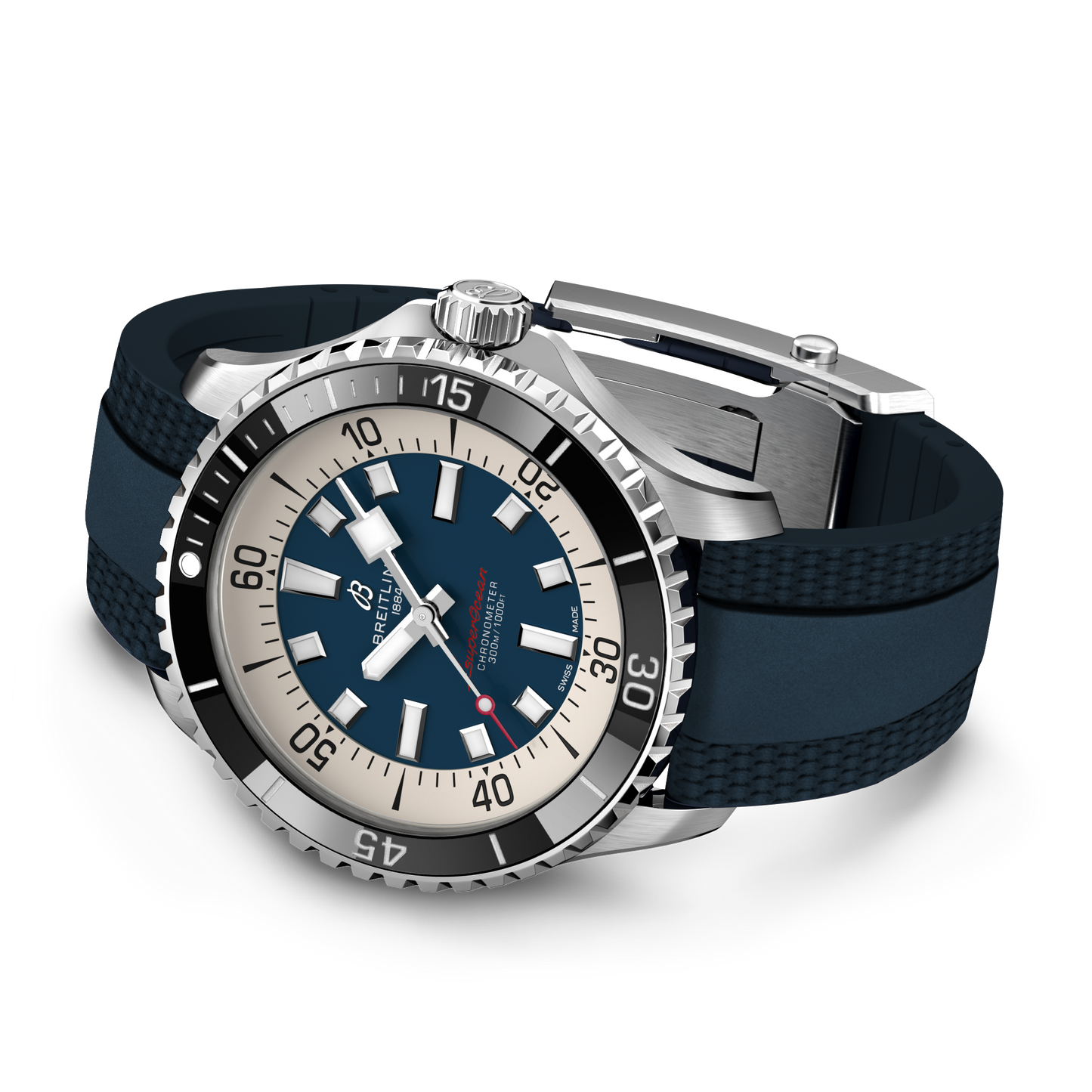 Breitling's Superocean Automatic 44 with Navy Blue Dial