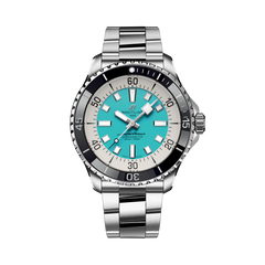 Breitling's Superocean Automatic 44 with Turquoise Dial
