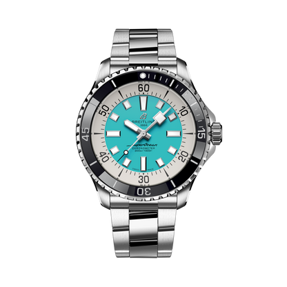 Breitling's Superocean Automatic 44 with Turquoise Dial