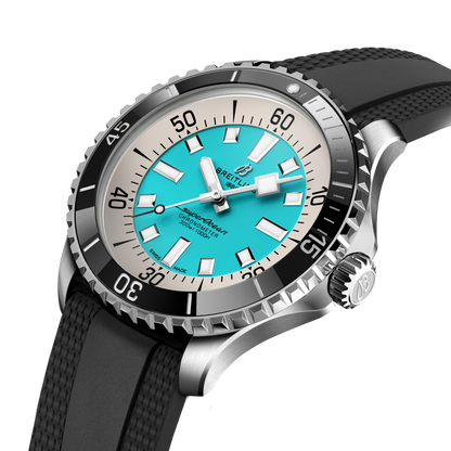 Breitling's Superocean Automatic 44 with Turquoise Dial
