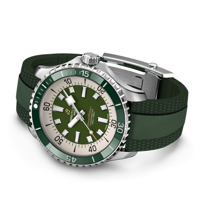 Breitling's Superocean Automatic 44 with Green Dial