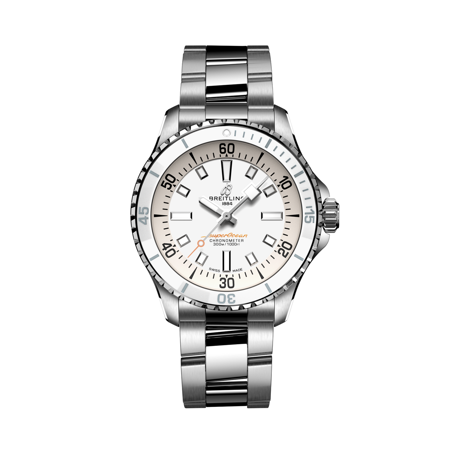 Breitling's Superocean Automatic 36 with White Dial