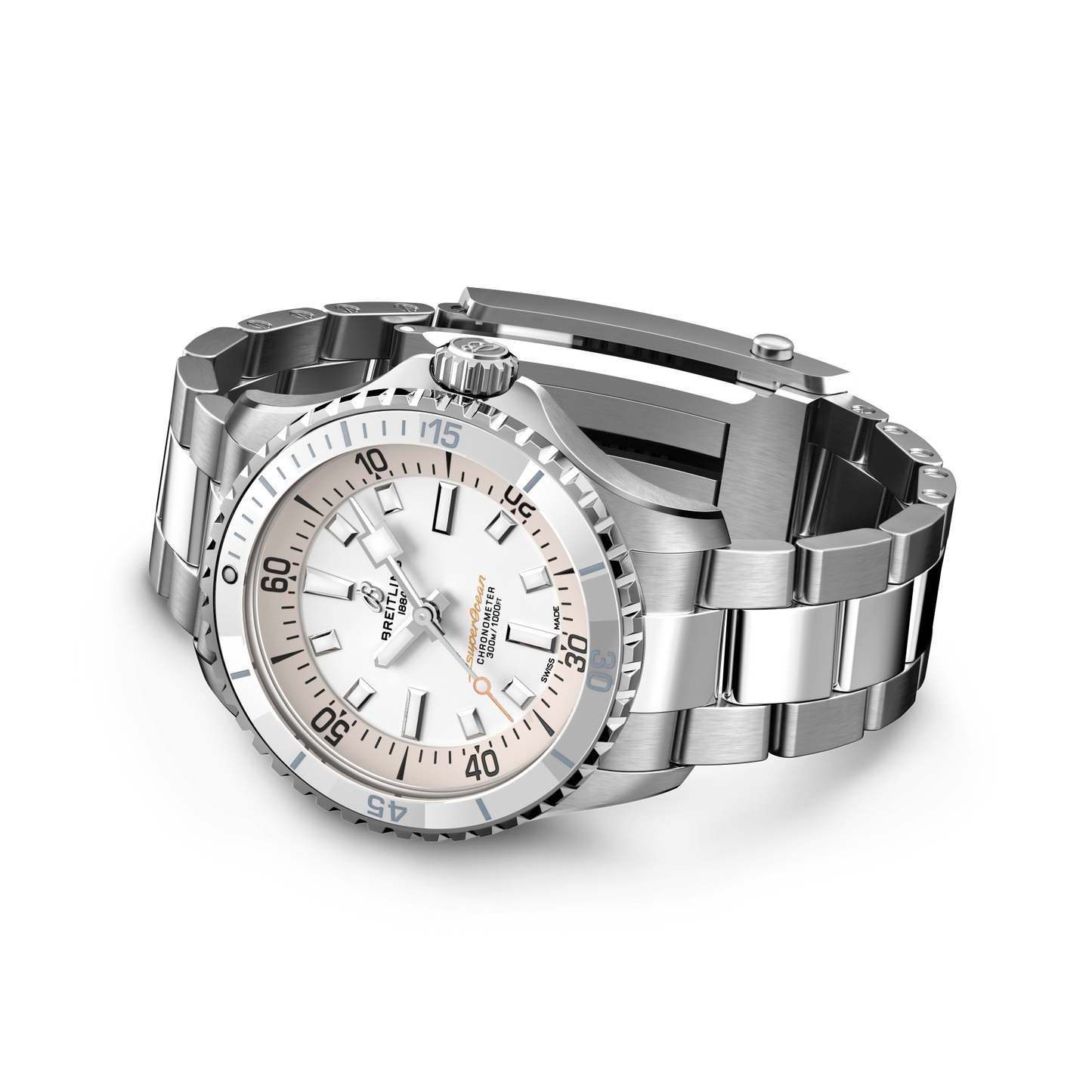 Breitling's Superocean Automatic 36 with White Dial