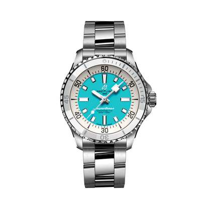 Breitling's Superocean Automatic 36 with Turquoise Dial