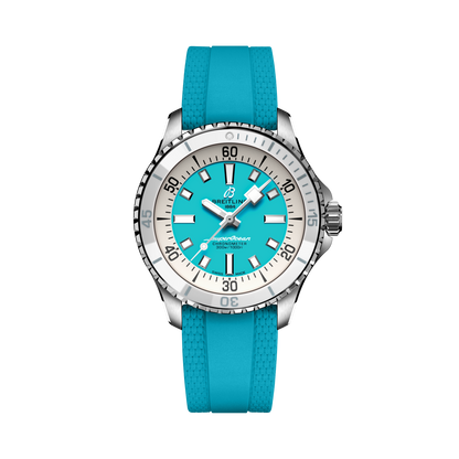 Breitling's Superocean Automatic 36 with Turquoise Dial