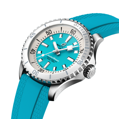 Breitling's Superocean Automatic 36 with Turquoise Dial