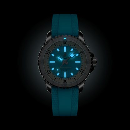 Breitling's Superocean Automatic 36 with Turquoise Dial