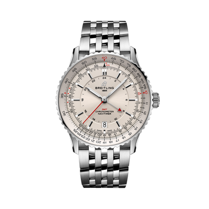 Breitling's Navitimer Automatic GMT 41 with Pink Dial