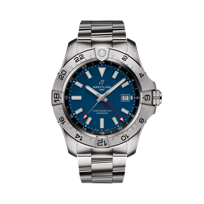 Breitling's Avenger Automatic GMT 44 with Blue Dial